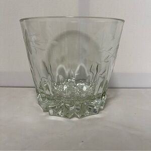 Princess House Heritage Crystal Ice Bucket VTG Etched Glass